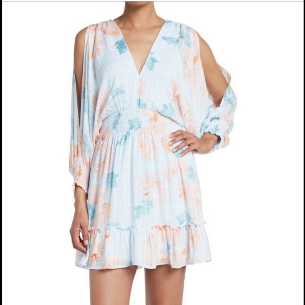 Lovestitch printed smock dress